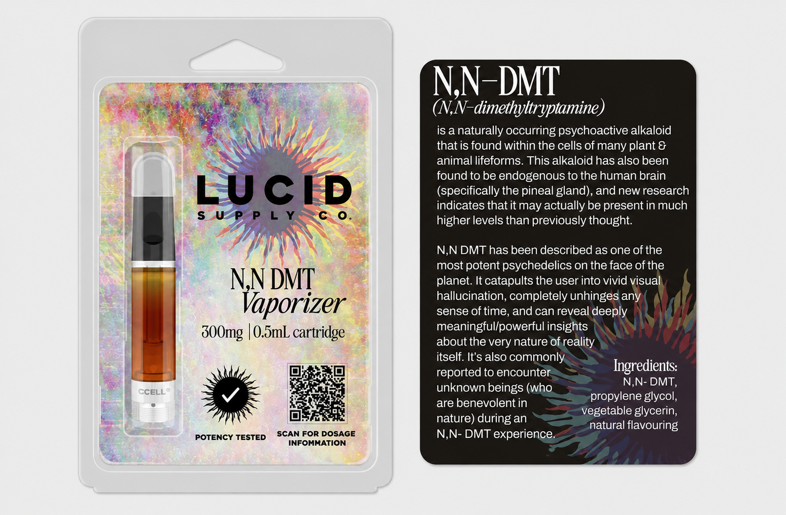 Lucid DMT Vaporizer (N, N- Di-Methyl-Tryptamine)