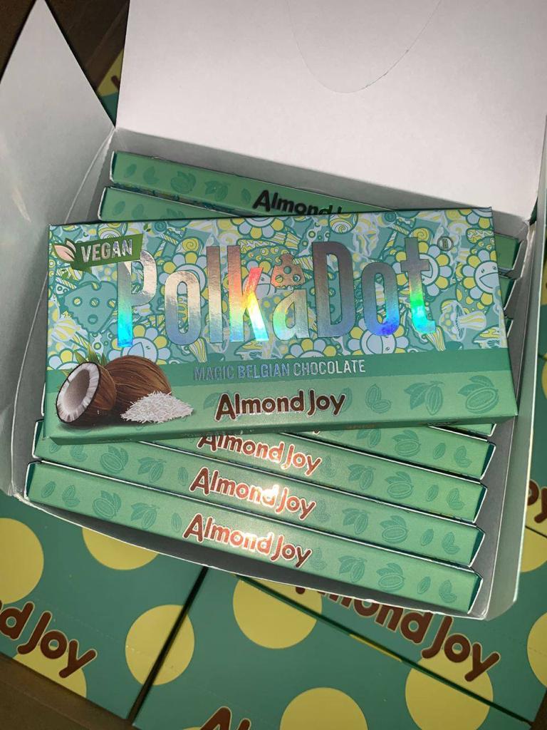 Polka Dot Chocolate are highly potent and boasts four grams of magic mushrooms.