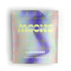 Front view of MOONS brand Blackberry flavor three thousand milligram specialty fruit chew packaging