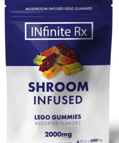 INfinite Rx brand Block Edition two thousand milligram specialty fruit chew packaging