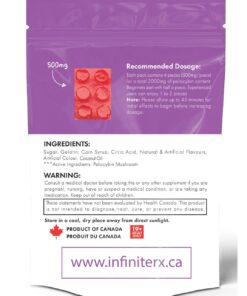 INfinite Rx brand Block Edition two thousand milligram specialty fruit chew packaging