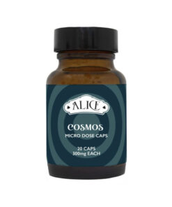 Front view of Alice brand Cosmos six thousand milligram specialty supplement packaging