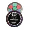 Front view of Mastermind brand Variety pack three thousand milligram assorted specialty fruit chew packagingBack View